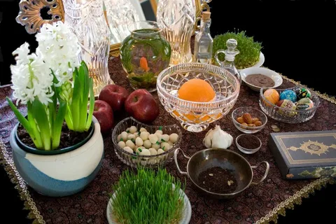 تصویر 5 از فروش ویژه + قیمت مناسب ظرف بلوری هفت سین